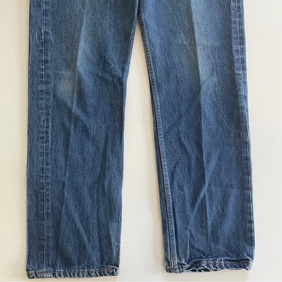 Vtg Levis 501 Button Fly Jeans Size 33x31 Actual 36x34 Tag Made In USA 1998 90s